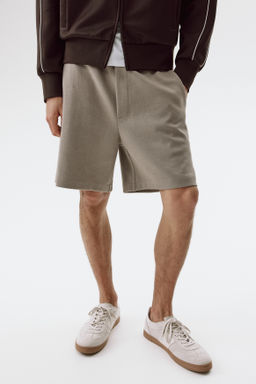 Pantal?n corto interlock Regular Fit - H&m фото 7
