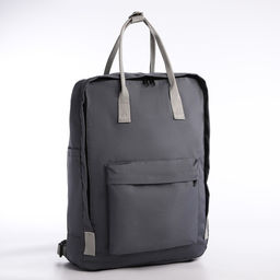 Рюкзак текстильный мамс NAZAMOK, 38х27х13 см, цвет серый  фото 3