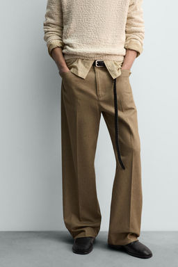 LIMITED EDITION STRAIGHT-LEG TROUSERS - Zara фото 21