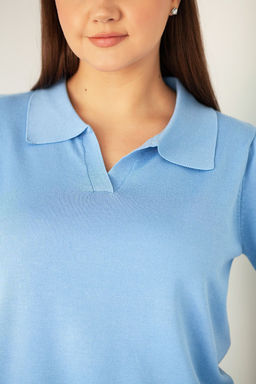 Джемпер Д-152-1 небесный - Took a look фото 3