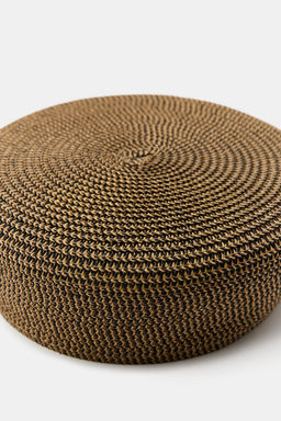 GORRO CASQUETE COMBINADO / Crudo / Negro - Zara фото 3