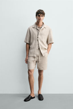 100% LINEN RELAXED FIT SHIRT