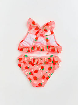 ?ilek Desenli K?z ?ocuk Bikini