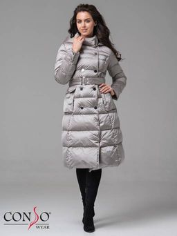 WL 180502 - foil Женское пуховое пальто