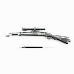 Ручка прикол, гелевая, пистолет Внимание, уровень мужества, пластик, на подложке - Artfox фото 3