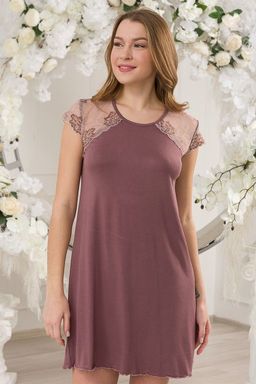 Ночная сорочка из вискозы Тельма капучино