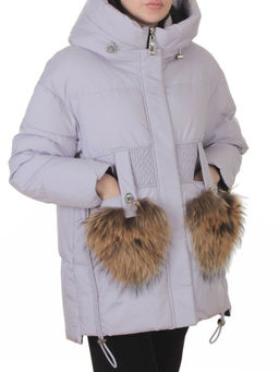 8809 LILAC Куртка зимняя женская (200 гр. холлофайбер)