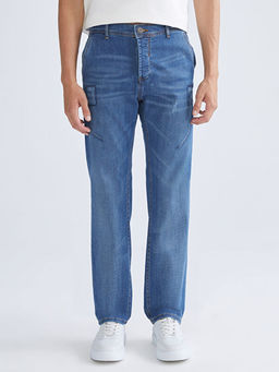 750 Slim Fit Destroy Detayl? Erkek Jean Pantolon