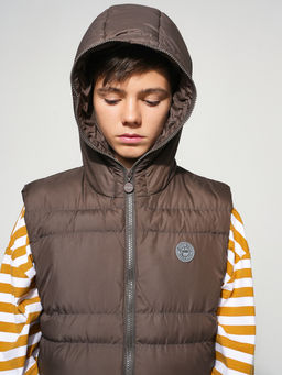 Жилет коричневый KD81 - Nota bene фото 4