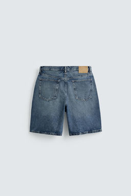 BERMUDA DENIM STRAIGHT FIT / Azul - Zara фото 9