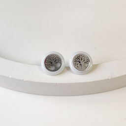 Серьги с керамикой