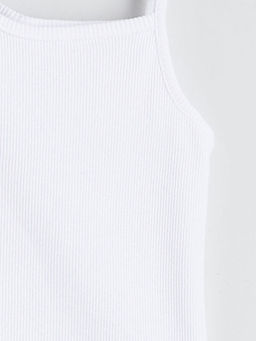 Kare Yaka Fiyonk Detayl? K?z ?ocuk Atlet