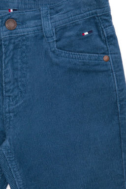 U. S. Polo Assn Кобальтово-синие брюки из плотной ткани для мальчика - U.s. polo assn фото 4