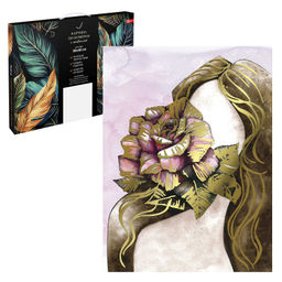 Набор для творчества Картина по номерам с поталью арт. 67964 / 25 ЧАСТЬ ЕЕ