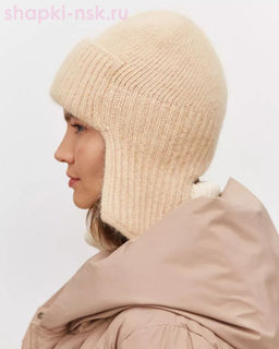585 WH Ушанка женская (56-58)