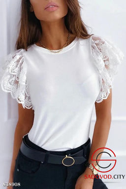 Блузка женская с гипюром - Bruno фото 2