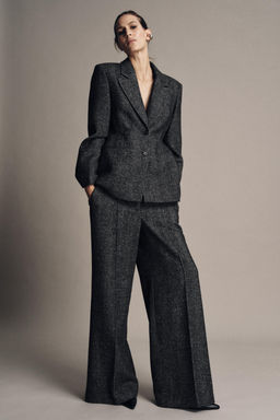 PEPLUM BLAZER WITH WOOL ZW COLLECTION - Zara фото 5