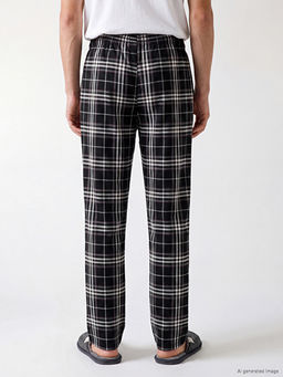 Regular Fit Ekose Erkek Pijama Alt - Waikiki фото 2