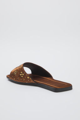 Trendyol Shoes Siyah Tasl? Saten S?k Kad?n Terlik TAKSS25TE00025 - Trendyolmilla фото 18