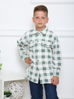 РБ013 Рубашка Мейн (хаки) - Милаша фото 9