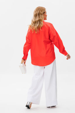 Рубашка Michel Chic 778 коралл  фото 3
