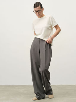 Футболка из крапивы 2882 молочная