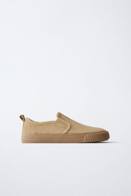 BAREFOOT LEATHER SNEAKERS - Zara фото 10