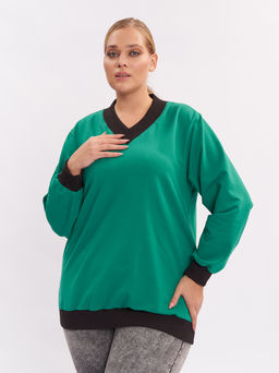 Джемпер тонкий DG12302GRN43