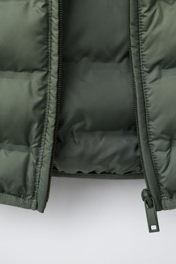 CHALECO ULTRALIGERO CAPUCHA WATER REPELLENT / Khaki - Zara фото 8