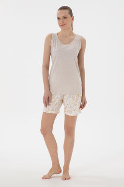 Kad_n Bej Pijama Tak_m_ Sepette S_rpriz _ndirim - U.s. polo assn фото 4