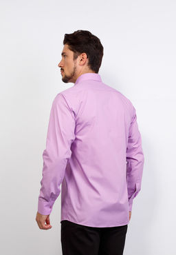 Сорочка мужская длинный рукав GREG 720/319/LDARK  фото 9