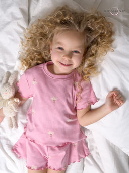 Пижама Элли астра на пудре