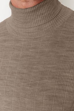 Vizon Erkek Regular Bal?kc? Yaka Duz Triko Kazak TMNAW21KZ2502