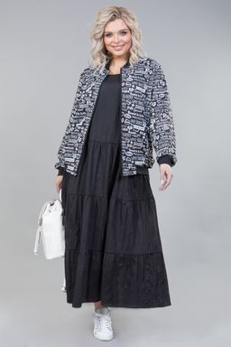 Бомбер 1252 черный - Novita фото 4