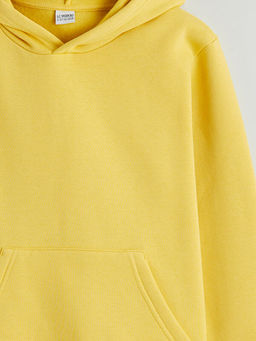 Kap??onlu Erkek ?ocuk Kal?n Sweatshirt