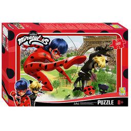 Пазл 360 "Леди Баг и Супер-Кот"