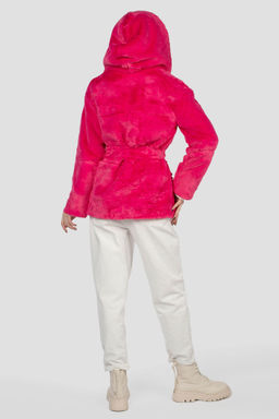 Пальто женское демисезонное (пояс) - El podio фото 3