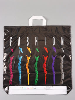 Цена за 25 шт. Пакет "Фэшн NEW", полиэтиленовый с петлевой ручкой, 55 х 55 + 4 см, 60 мкм