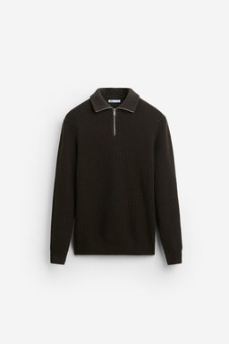 QUARTER-ZIP SWEATER - Zara фото 41