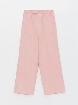 Beli Lastikli Wideleg K?z ?ocuk Pantolon