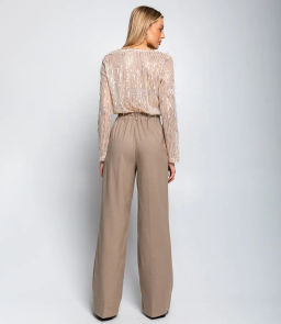 Брюки #БШ2854, светло-бежевый