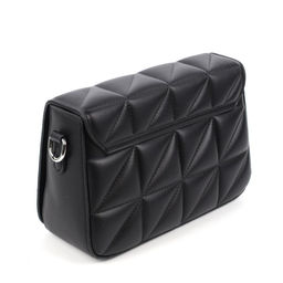 Женская каркасная стеганая сумка кросс боди из эко кожи 0127-1 - Cidirro фото 3