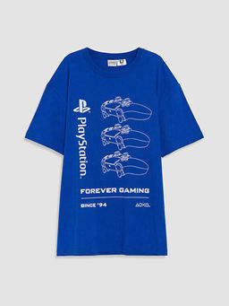 PlayStation Bask?l? Erkek ?ocuk Ti??rt