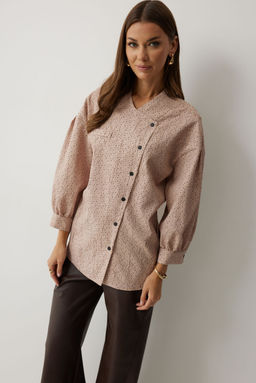 Блуза LYUSHe 4217 бежевый фото 6