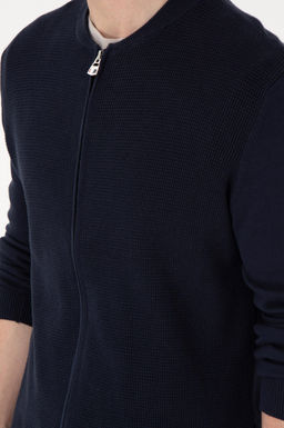 Мужской темно-синий базовый трикотажный кардиган Неожиданная скидка в корзине - U.s. polo assn фото 14