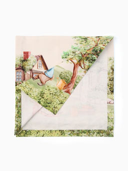 Дорожка пасхальная на стол Этель. Кроличья ферма, 40?149 см, 100% хлопок, саржа 190 г/м?, белая