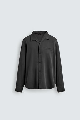WASHED FLOWING SHIRT - Zara фото 6
