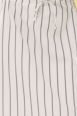 TRENDYOLMILLA Beyaz Balon Cizgili Maxi Boy Dokuma Etek TWOSS25ET00077 фото 4