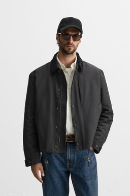 MATCHING COLLAR JACKET - Zara фото 5