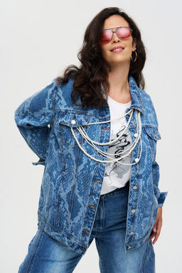 Жакет Овер голубой - Intikoma фото 12